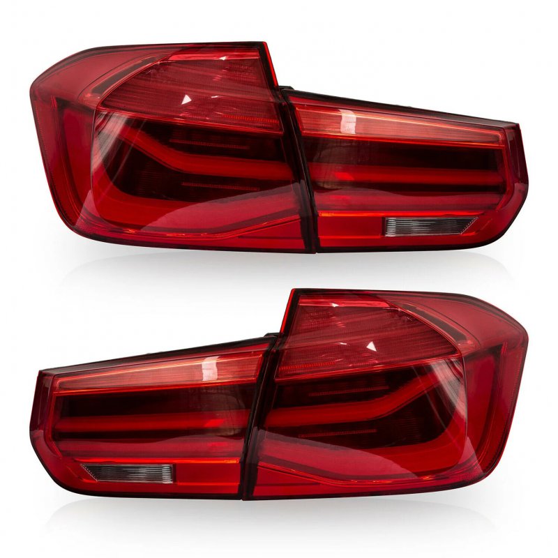 New High Quality RED LED Taillights Sequential Turn Signal for 2012-2018 for 3 Series F30